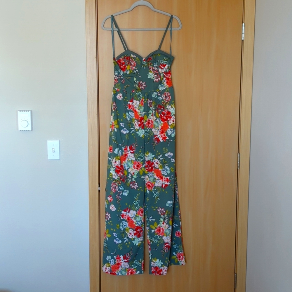 Small Sage and Floral BOG. Collective Jumpsuit